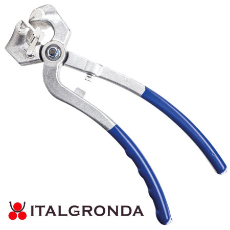 Pinza a pressione larghezza utile 65mm con battuta regolabile RAU Mod. HK