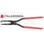 Pinza Piegabordo 60mm Arrotond. 8mm STUBAI 282059