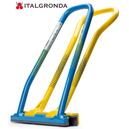 RAU 1174-Pinza per aggraffatura doppia c/gomma larghezza utile 220mm Mod. WDF XP