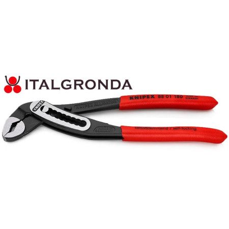 PINZA REGOLABILE ’’ALLIGATOR’’ KNIPEX KNIPEX-PINZA REGOLABILE ’’ALLIGATOR’’ KNIPEXDisponibile nelle Lunghezze 180-250-300 mm Sel