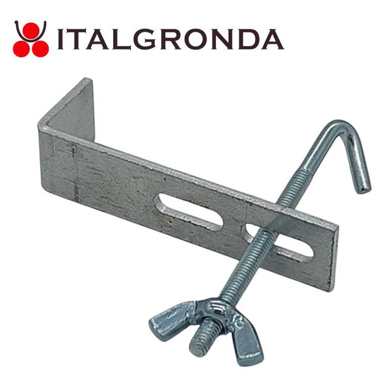 Staffa A 3 Vie Per Pergola In Acciaio Zincato – Kit Fai Da Te Per Legno 9x9 Cm, Con Viti E Attrezzi, Per Gazebo, Tettoie, Capanne, Colore Nero - 3