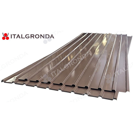 LAMIERA GRECATA ITALVOLTA 10G H.15mm Largh. Utile 1077mm