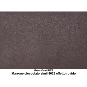 NASTRO LAMIERA GREEN COAT MARRONE CIOCCOLATO 2F SP.6/10