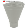 BEVERA ALLUMINIO COL. BIANCO/GRIGIO Ø100