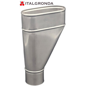 BEVERA LATERALE INOX Ø80