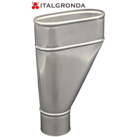 BEVERA LATERALE INOX Ø80