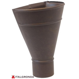 BEVERA TOSCANA in ALLUMINIO color CORTEN Ø100