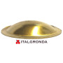 BORCHIETTA COPRIVITE OTTONE Ø35MM