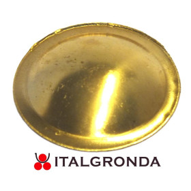 CAPPELLOTTO BOMBATO OTTONE Ø35MM