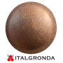 CAPPELLOTTO ALLUMINIO CORTEN Ø35MM