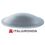 CAPPELLOTTO ALLUMINIO SILVER RAL 9006  Ø35MM