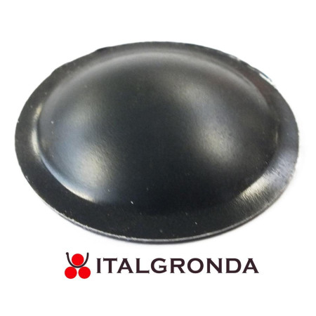 CAPPELLOTTO COPRIVITE ALLUMINIO ANTRACITE RAL 7016 Ø35MM