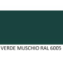 COLORE CAPPELLOTTO LAMIERA VERDE MUSCHIO RAL 6005 Ø35MM