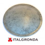 BORCHIA COPRIVITE BOMBATA CAPPELLOTTO ALLUMINIO GRIGIO ROOF Ø35MM