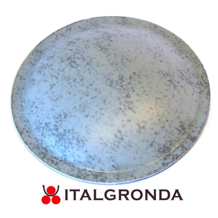 BORCHIA COPRIVITE BOMBATA CAPPELLOTTO ALLUMINIO VESTIS GRIGIO ROOF Ø35MM