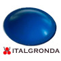 BORCHIA BOMBATA COPRIVITE CAPPELLOTTO LAMIERA BLU GENZIANA RAL 5010 Ø35MM