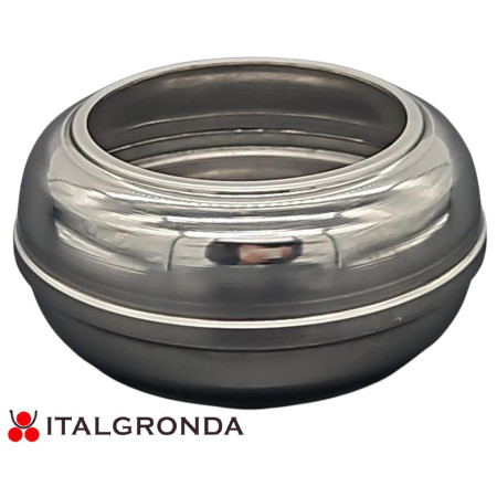 COPRICOLLARE Acciaio INOX Ø80 CHIUSO