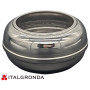 COPRICOLLARE Acciaio INOX Ø80 CHIUSO