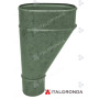 BEVERA LATERALE IN ALLUMINIO VESTIS COLOR  VESTIS VERDE ROOF (EFFETTO RAME OSSIDATO)