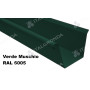 GRONDA A CASSETTA base 7 con Ricciolo in  LAMIERA verde muschio ral 6005