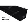 GRONDA A CASSETTA base 7 con Ricciolo in  LAMIERA nero ral 9005