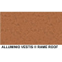 COLORE BACINELLA IMBUTO BEVERA LATERALE IN ALLUMINIO VESTIS COLOR COPPER SIMILRAME (COPPER)