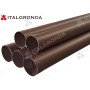 TUBO LAMIERA GREEN COAT SSAB RWS MARRONE CIOCCOLATO Ø100 DA ML.1