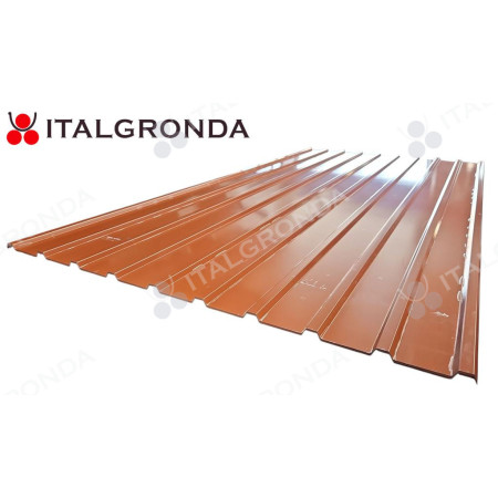 LAMIERA GRECATA ITALVOLTA 10G H.15mm Largh. Utile 1077mm