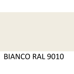 NASTRO LAMIERA PREV. BIANCO RAL 9010 2F+PEL. SP.6/10