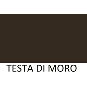 Nastro di alluminio preverniciato color testa di moro su entrambi i lati.
Viene fornito con pellicola di protezione su un lato.