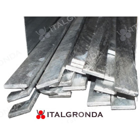 PIATTO FERRO ZINCATO IN VERGHE 25x5