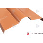 COLMO DIAGONALE LAM. ROSSO COPPO PER PANNELLI o LASTRE EFFETTO COPPO C/ALETTA
