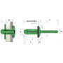 RIVETTI ALL. GTRERIV C/GUARNIZ. Ø5,2X17,5
