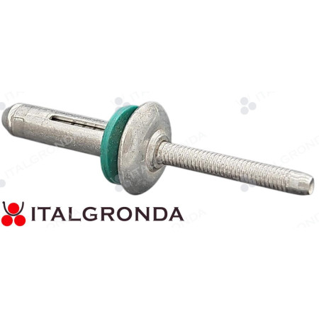 RIVETTI in Allumino Mod. G-TRERIV Con Guarnizione. Ø7,7x27.7mm TL19