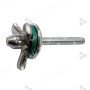 TIRATO RIVETTI in Allumino Mod. G-TRERIV Con Guarnizione. Ø7,7x27.7mm TL19