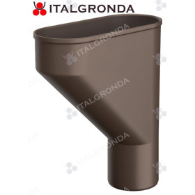 BEVERA LATERALE PLASTICA  Ø80 COLOR MARRONE