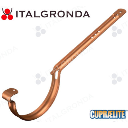 STAFFA PER GRONDA SEMITONDA IN PVC COLOR RAMATO 125 (SV.25)