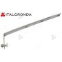 GAMBO REG. ZINCATO PER STAFFA PVC GRONDA mod. 116 (SV. 13)