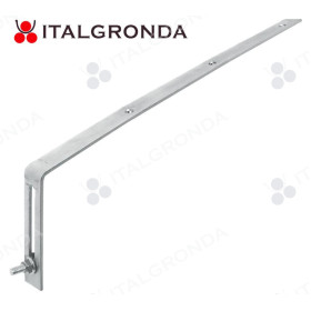 GAMBO REGOLABILE ZINCATO PER STAFFA IN PVC MODELLO SV. 25 E SV. 33