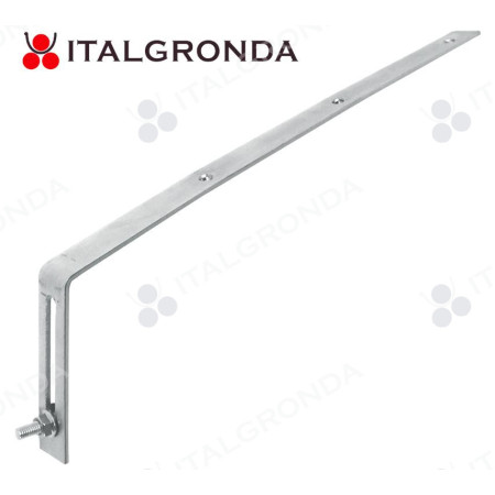 GAMBO REGOLABILE ZINCATO PER STAFFA IN PVC MODELLO SV. 25 E SV. 33