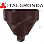 BACINELLA CATANIA-PALERMO TONDA PVC COL. MARRONE