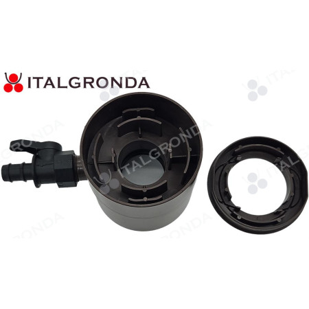 INTERNO RECUPERATORE D'ACQUA PLUVIALE PVC COL. MARRONE