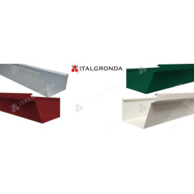 GRONDA A CASSETTA c/scalino LAM. COLORATA DA ML.3,0