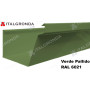GRONDA A CASSETTA c/scalino ALL. VERDE PALLIDO RAL 6021 DA ML.2,0