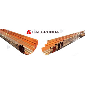 GRONDA SEMITONDA IN RAME DA ML.2 - SPESSORE 5/10