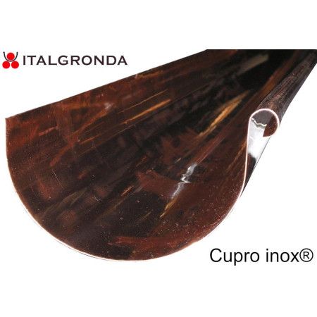 GRONDA SEMITONDA INOX RAMATO (CUPRO INOX®) CON RICCIOLO  demo