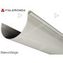Gronda lamiera Bianco-grigio