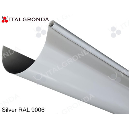 Gronda lamiera silver ral 9006