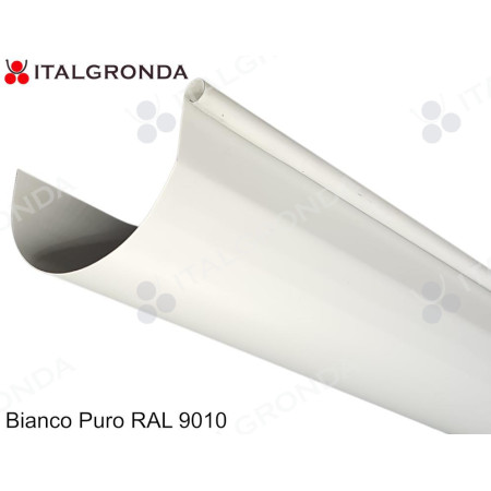 GRONDA SEMITONDA ALLUMINIO BIANCO PURO