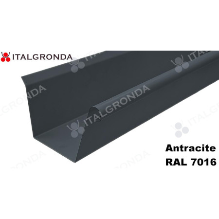 GRONDA A CASSETTA c/Riccio ALL. ANTRACITE Base 7cm